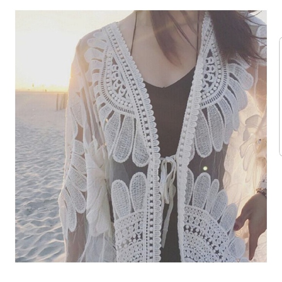 NEW Wrap Bikini Green & White Tropical S M L NWT - Picture 6 of 8